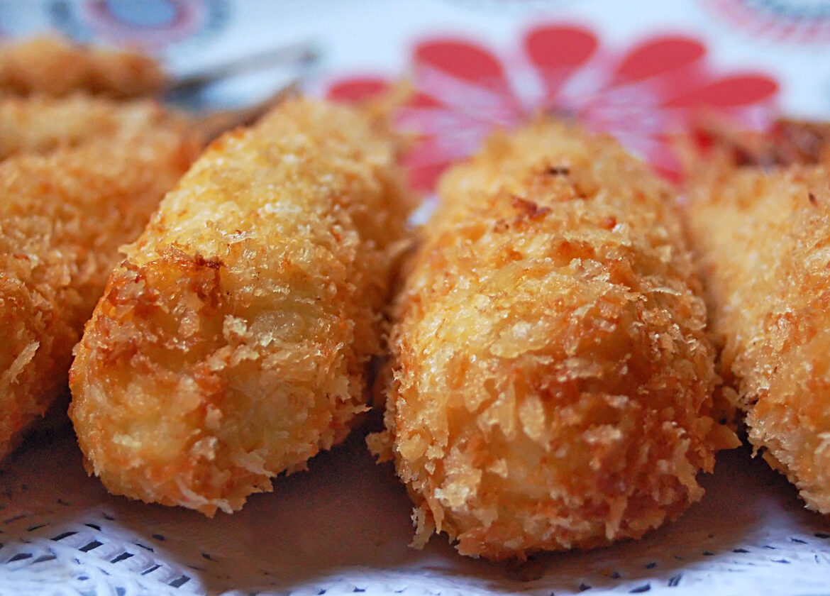 Croquettes de pomme de terre au boeuf