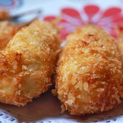 Croquettes de pomme de terre au boeuf