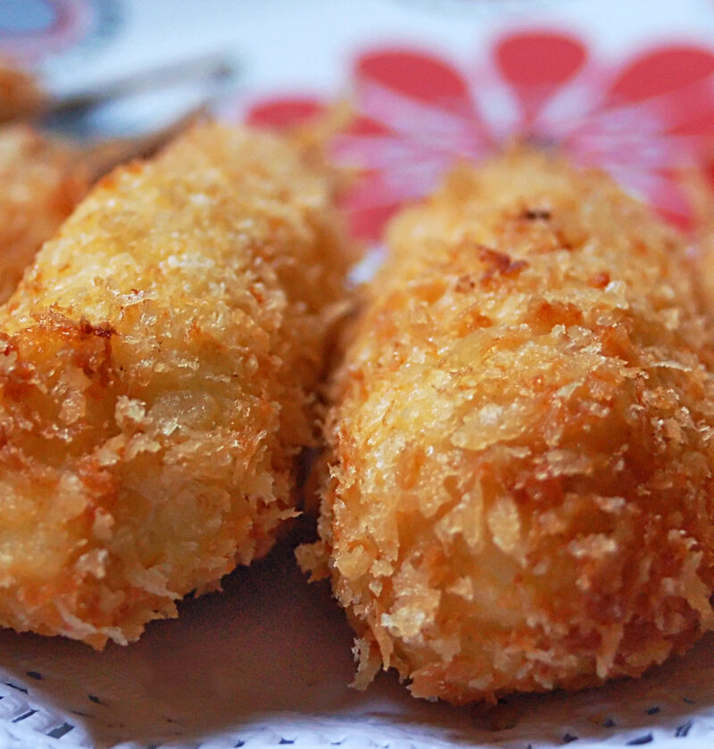 Croquettes de pomme de terre au boeuf