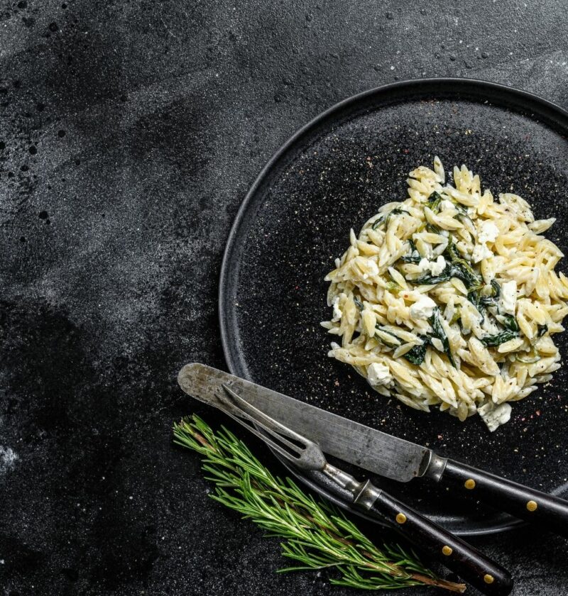 Orzo au chou-fleur et brocolini