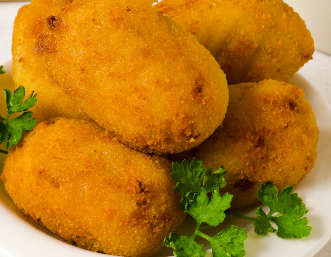 Croquette de jambon aux herbes