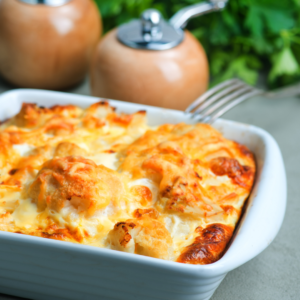 Gratin pates carottes