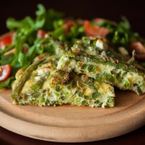 Frittata verte au four